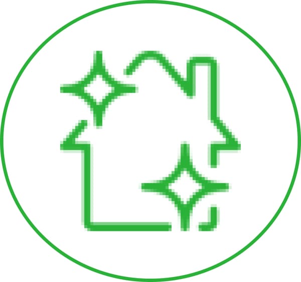 icone maison verte